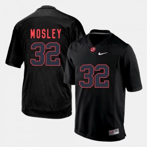 Alabama Crimson Tide #32 Men's C.J. Mosley Jersey Black College Football High School 232215-660