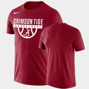Roll Tide For Men T-Shirt Crimson NCAA Drop Legend Performance Basketball 851211-937