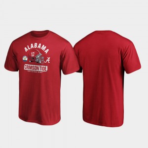 Alabama Roll Tide For Men's T-Shirt Crimson Spike 2020 Citrus Bowl Bound College 942941-141