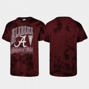 Alabama For Men's T-Shirt Crimson Tubular Tie Dye Player 737109-772