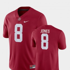 Roll Tide #8 For Men's Julio Jones Jersey Crimson Official College Football Game 414475-233